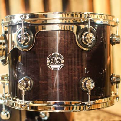 DW Performance Ebony Stain 6pc Drum Set - 18x22, 7x8, 8x10, 9x12, 12x14, 14x16 image 6
