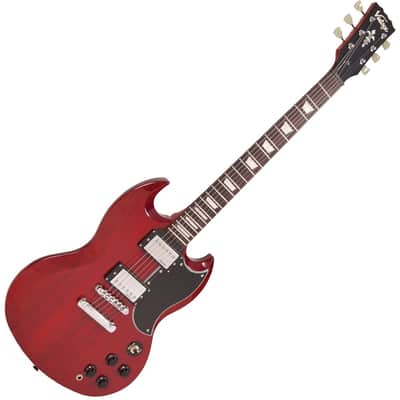 Vintage Reissued Series, Set Neck, VS6 Set neck w/Offset heel, Cherry Red image 1