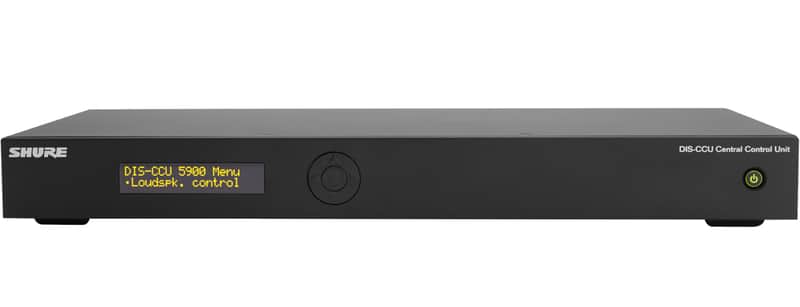 Shure DIS-CCU Central Control Unit for DDS 5900 or DCS 6000, No