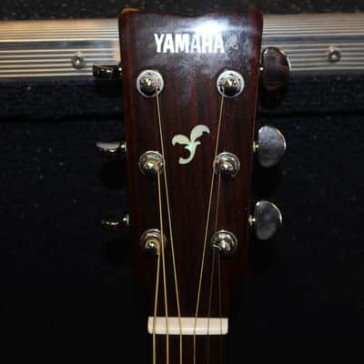 Yamaha FG700S Dreadnought Acoustic Guitar, Natural, 6-String image 3