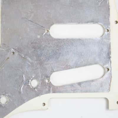 1980s-1990s John PAGE Custom Shop Fender 3-Ply Stratocaster Plus Deluxe Pearloid Pickguard Strat Pearl image 9