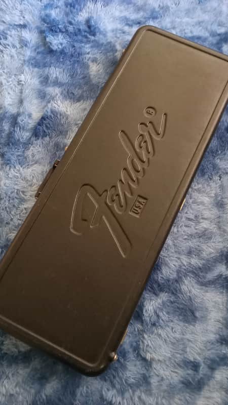 1980s Fender Strat / Tele Vintage Hard Case - Black image 1