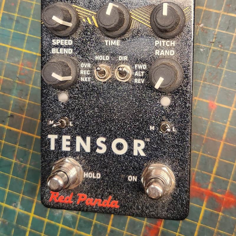 2019 Red Panda Tensor Tape Delay Holographic sparkle