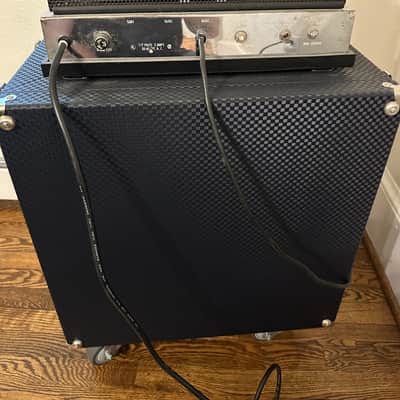 Ampeg B-15N Portaflex 25-Watt 1x15" Bass Combo 1965 - Original Cabinet and dolly image 10
