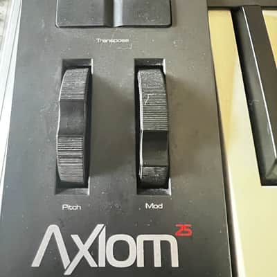 M-Audio Axiom 25 Key USB MIDI Keyboard Controller 2000s - Black image 2