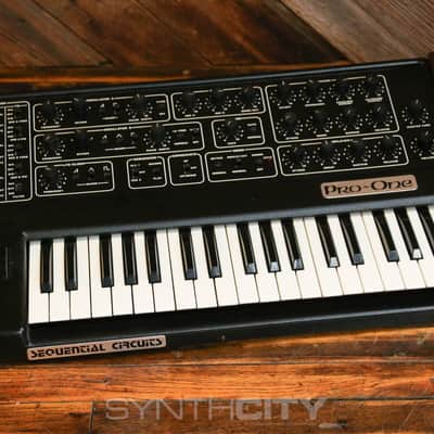 Sequential Pro-One 37-Key Monophonic Synthesizer 1981 - 1984 - Black image 2