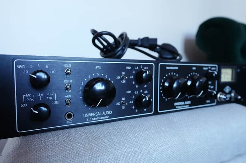 Universal Audio LA-610 MkII Tube Channel Strip 2008 - Present - Black image 1