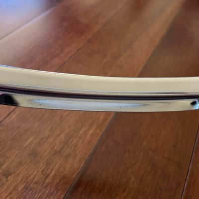 Ludwig 18 inch 1.6 triple flanged hoops 1970s - chrome image 3