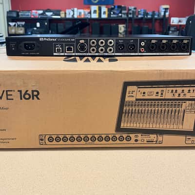 PreSonus StudioLive 16R 16-Channel Rackmount Digital Mixer 2017 - Present - Black image 2