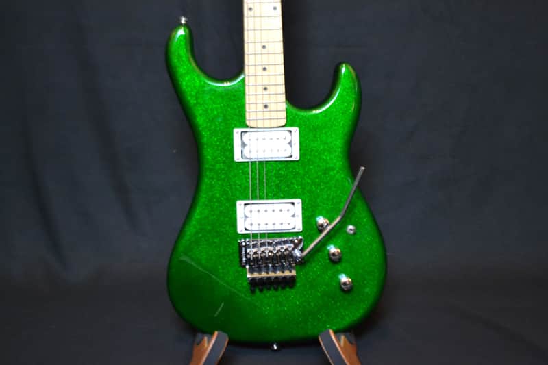 Kramer Pacer Vintage 2016 Emerald Green Sparkle image 1