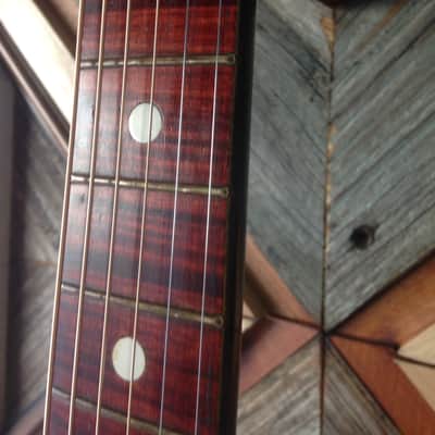 Silvertone 658 Archtop Acoustic 1966 Back And White image 7