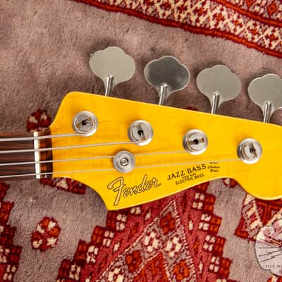 Fender CIJ JB-62 Jazz Bass – US Pickups – Flame Maple Neck image 14
