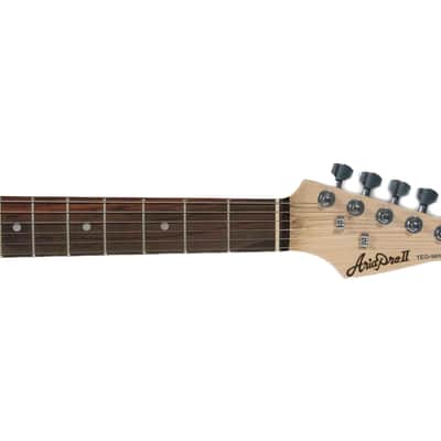 Aria Pro II Electric Guitar Candy Apple Red, Maple Fingerboard image 5