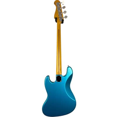 CoolZ Japan Fujigen JazzBass 2018 - Metallic Blue image 4
