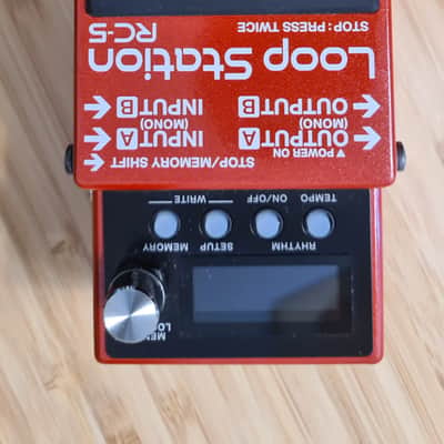 Boss RC-5 Loop Station 2020 - Present - Red image 6