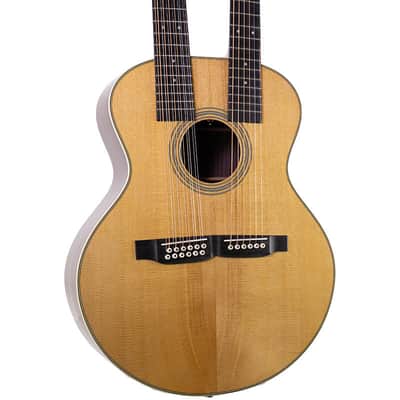 2026 Martin Grand J-28E DN Double Neck Natural image 2