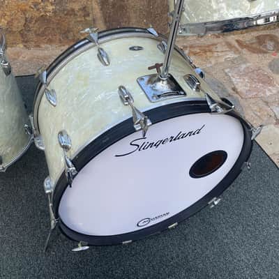 Vintage Slingerland 3pc 70's Drum Set kit 24x14,13x9,16x16 image 9