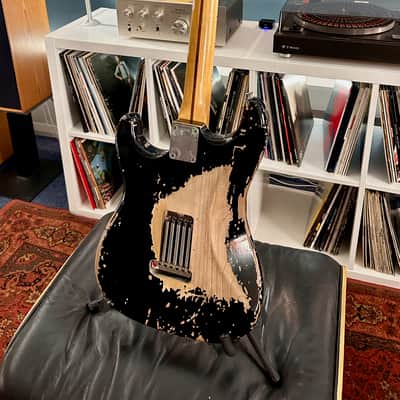 Fender Custom Shop Masterbuilt Chris Fleming Eric Clapton "Blackie" Tribute 2006 - Black Relic image 16
