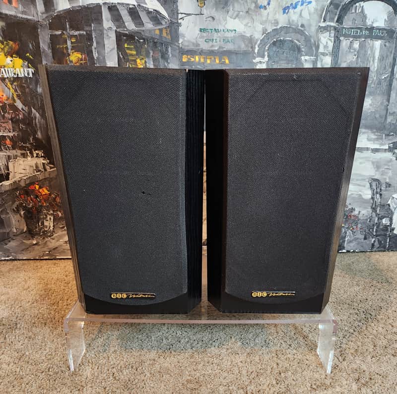 Bic Ventura BIC America DV52si bookshelf speakers 90s - Black image 1