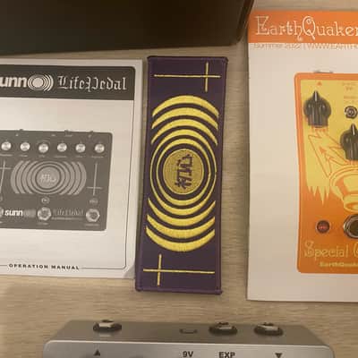 EarthQuaker Devices Sunn O))) Life Pedal Octave Distortion + Booster V3 Limited Edition - Reverb Exclusive 2023 - Silver image 4