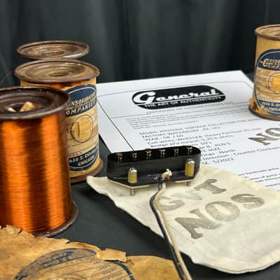 General Vintage Tone  NOS For Esquire®️ Tele ®️ Bridge Pickup Hand wound 58 / 60 magnet wire Wheleer Heavy Formvar Hysteric Vintage Collector’s  NOS Nos image 3