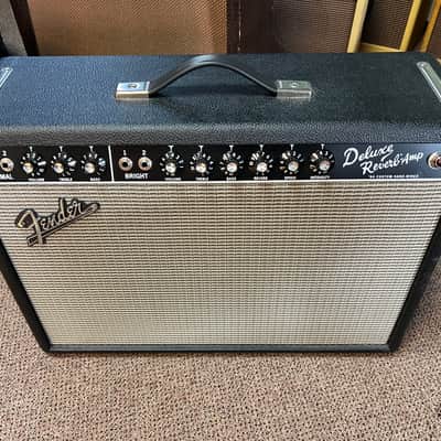 2018 Fender '64 Custom Deluxe Reverb Hand-Wired Combo Amp image 1