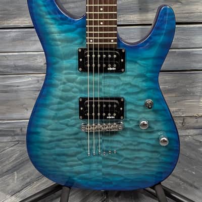 Used Schecter C-6 Plus Electric Guitar with Gig Bag image 1