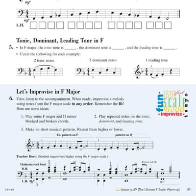 Hal Leonard Faber Piano Adventures - Level 2B Theory Book - 2nd Edition image 6