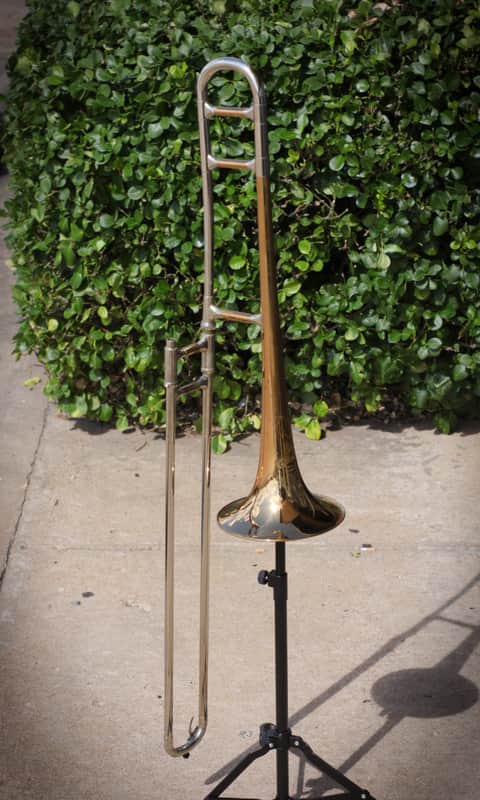 Vintage 1956 Olds Recording Trombone with Original Case - Free Shipping! image 1