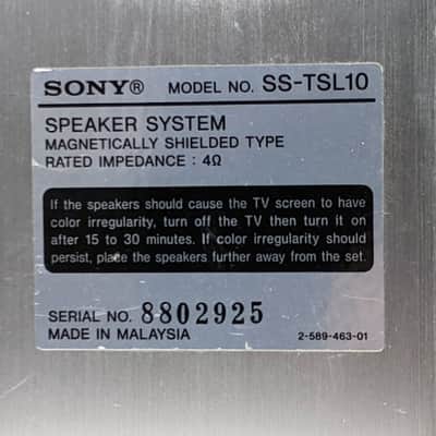 Rare Sony DAV-LF10 Speakers - Models SS-TSL10 and SS-TSL11 image 10