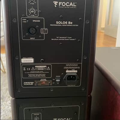 Focal Solo6 Be Powered Studio Monitor (Pair) 2010s image 3