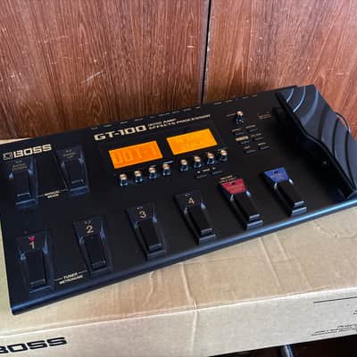 Reverb.com listing, price, conditions, and images for boss-gt-100-amp-effects-processor