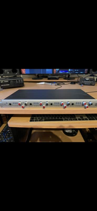 Solid State Logic XLogic Alpha VHD Pre 4-Channel Microphone Preamp 2007 - 2020 - Silver image 1