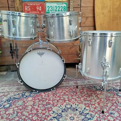 SUPER WOODING "President" Jazz set, 1970s. Vintage. image 11