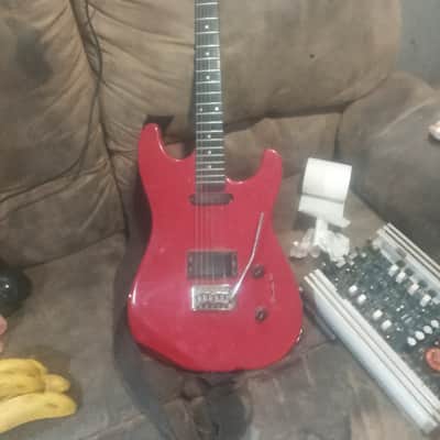 1987 BC Rich ST-III Custom BN NJ Series Vintage Electric Guitar Red, Japan image 6
