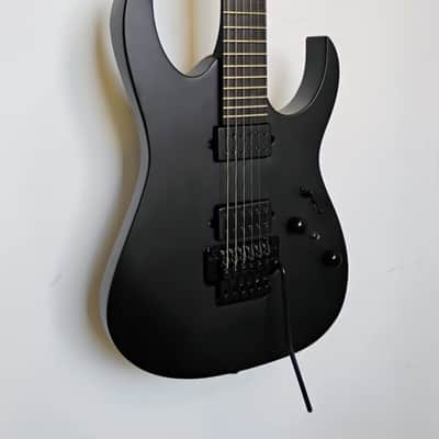 Ibanez RGRB620-BKF - Iron Label Series - Electric Guitar - 2025 - Floyd Rose - Black Hardware - Black Flat image 10