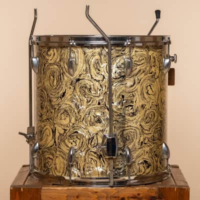 1960s Kent Floor Tom in Fantasia Pearl - 16x16 image 4