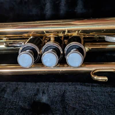 Yamaha YTR200AD Advantage Student Trumpet - Pro Serviced w/Case, New Valve Oil & Extras image 8