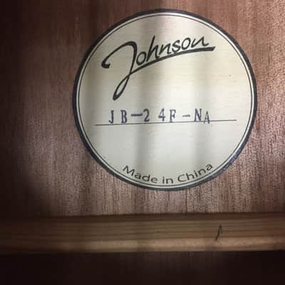 Johnson JB-2 4-F Fretless Acoustic-Electric Bass 2010's - Natural image 10