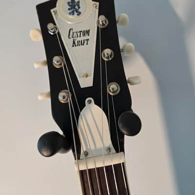 1965 Kay Built Custom Kraft 👹 Red Devil 👹 Barney Kessel *Kleenex Box*P'Ups- Black Cherry Burst NEW PICS COMING SOON! image 4