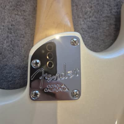 Fender American Elite Stratocaster HSS Olympic Pearl White image 8