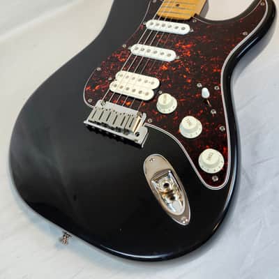 Pre Owned Vintage 1997 Fender U.S. Lone Star Stratocaster, Hot Rod Series, HSS, Black, w/Tweed HSC image 9