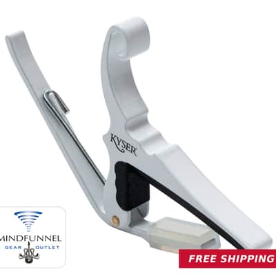Kyser KG6 Guitar Capo. - White New image 1