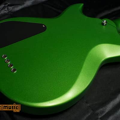 Reverend Mike Watt "Wattplower" Signature Bass 2017 Metallic Matte Emerald Green image 7