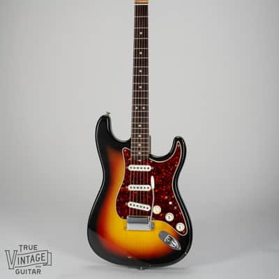1967 Fender Stratocaster Sunburst Tortoise Shell Pickguard image 3