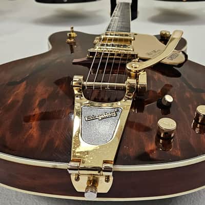 1967 Gretsch 6122 Chet Atkins Country Gentleman Walnut Brown Vintage Electric Guitar image 7