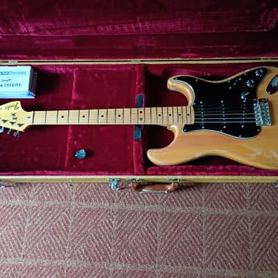 Fender Stratocaster 1979 Natural Finish American USA Vintage 70s Strat Guitar with Lindy Fralin pickups plus original Fender pickups image 1