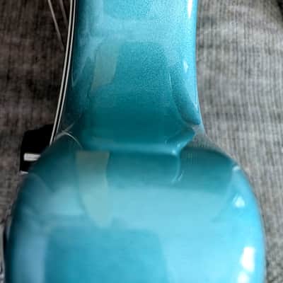 Fender Roscoe Beck Artist Series Signature Bass V 2004 - Teal Green Metallic image 12