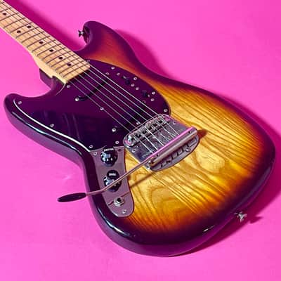 1979 Fender Mustang Lefty 3-color Sunburst image 4