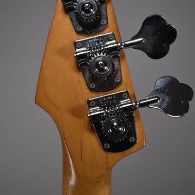 1994 Fender MIM Stu Hamm Signature Standard Urge Bass | Lake Placid Blue Finish image 6